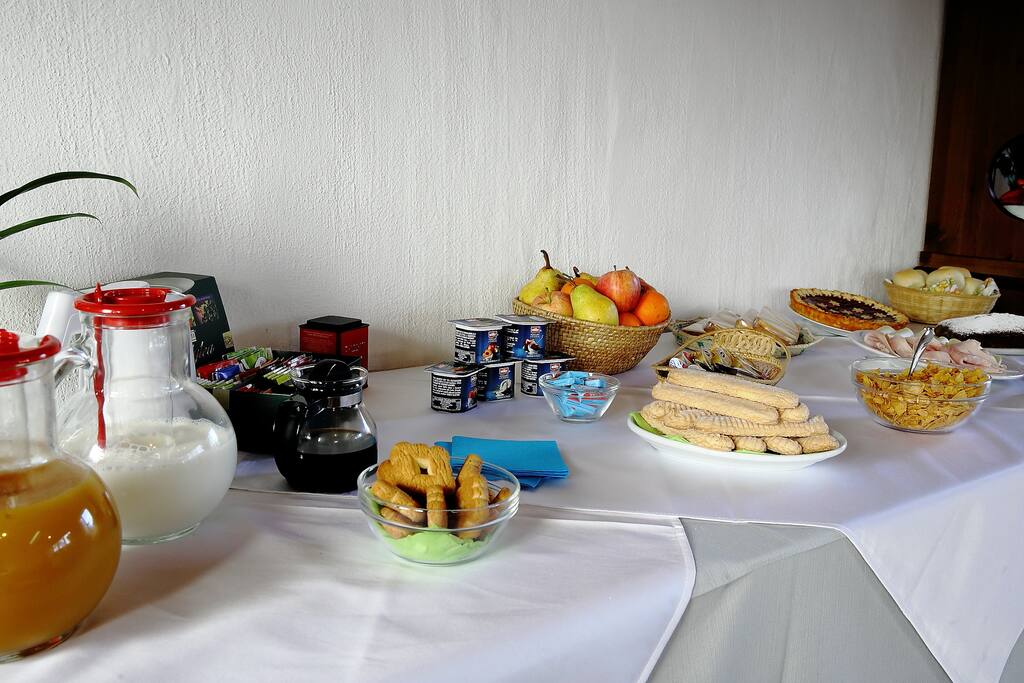 Ricca colazione a buffet