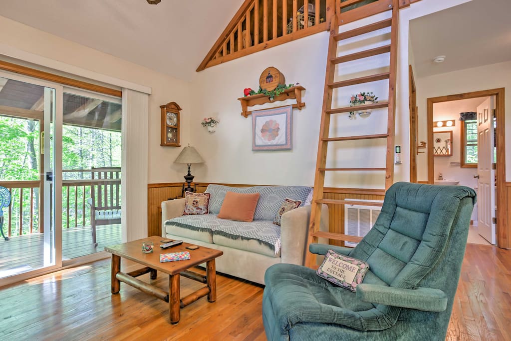 Living room with recliner