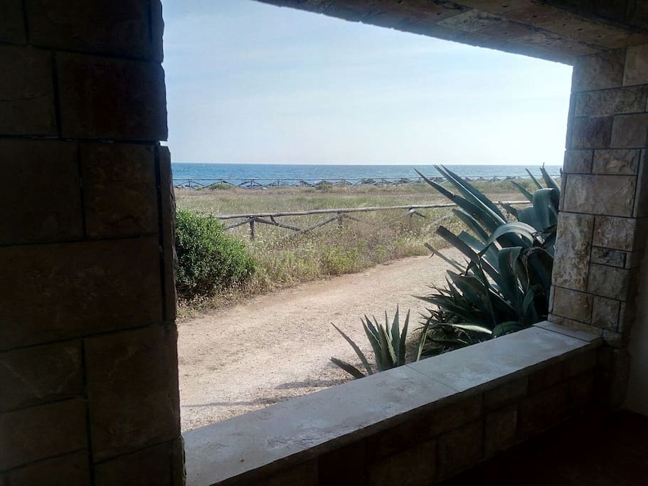 Vista dalla veranda