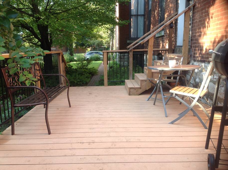 1st Floor deck