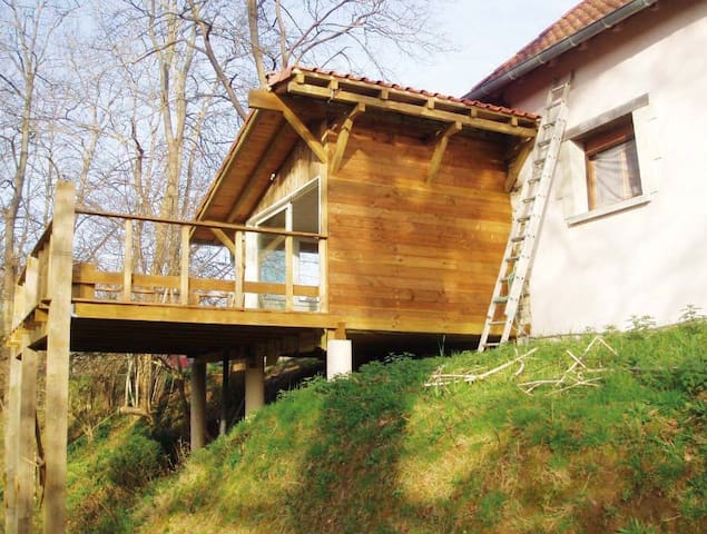 Furnished studio, forest view