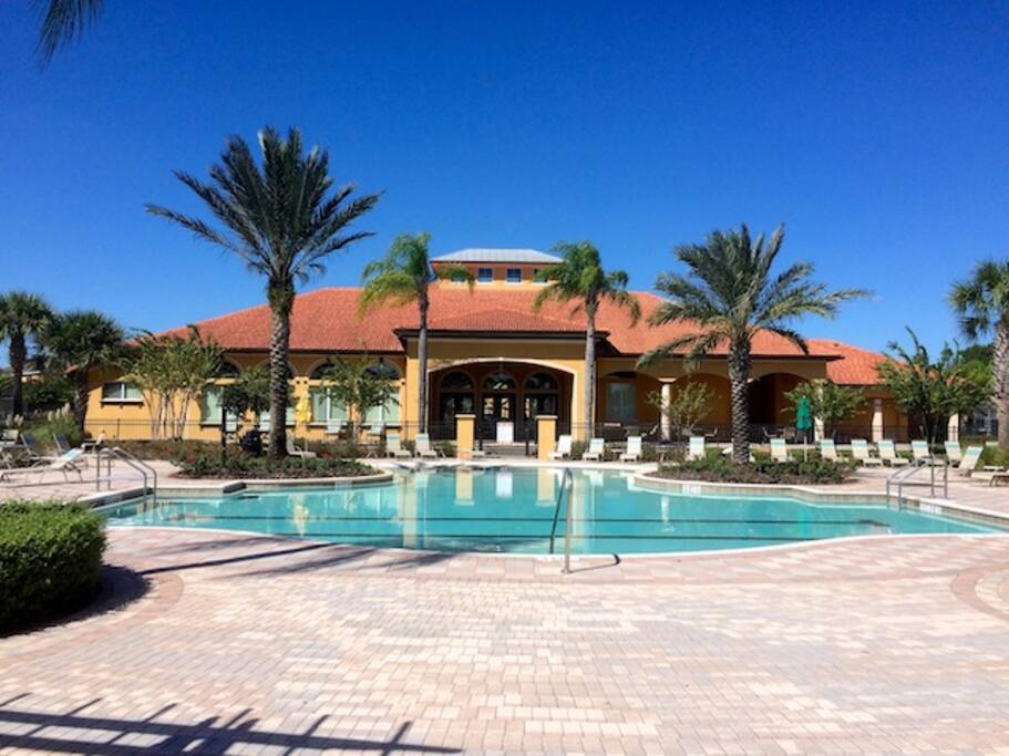 Club House on resort with additional pool, and gym