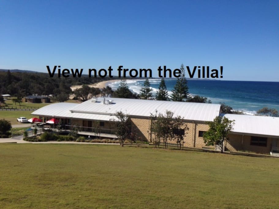 Rainbow Beach & Surf Club, Bonny Hills, view from Ocean Drive,
