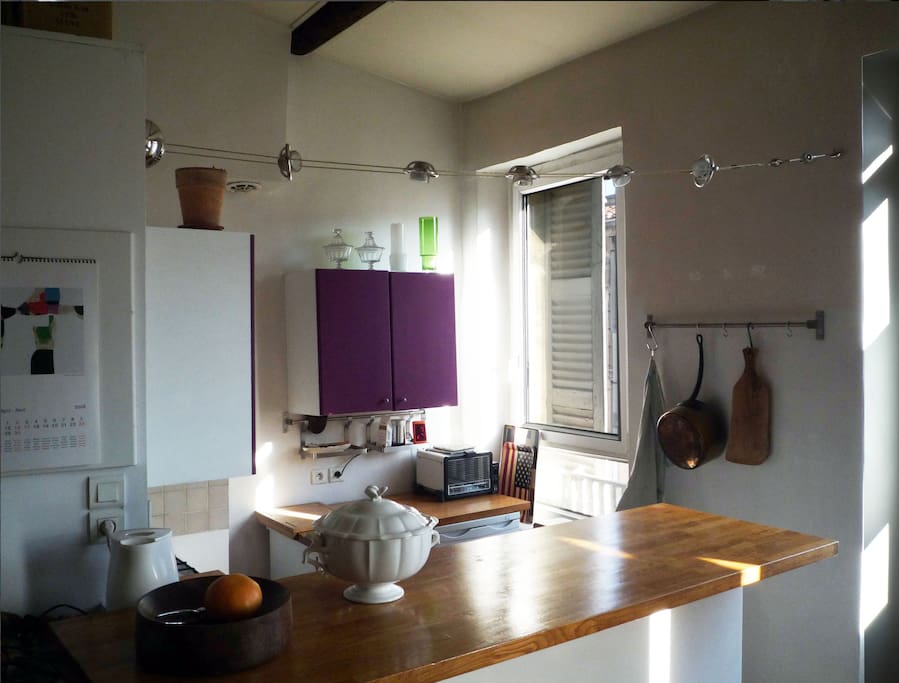 la cuisine ouverte