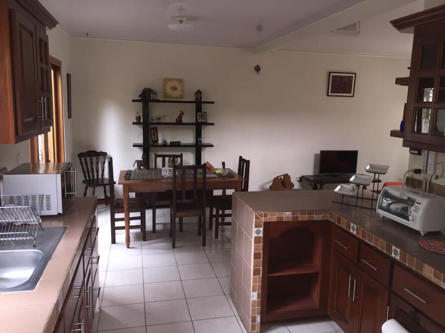 Kitchen and dinning room