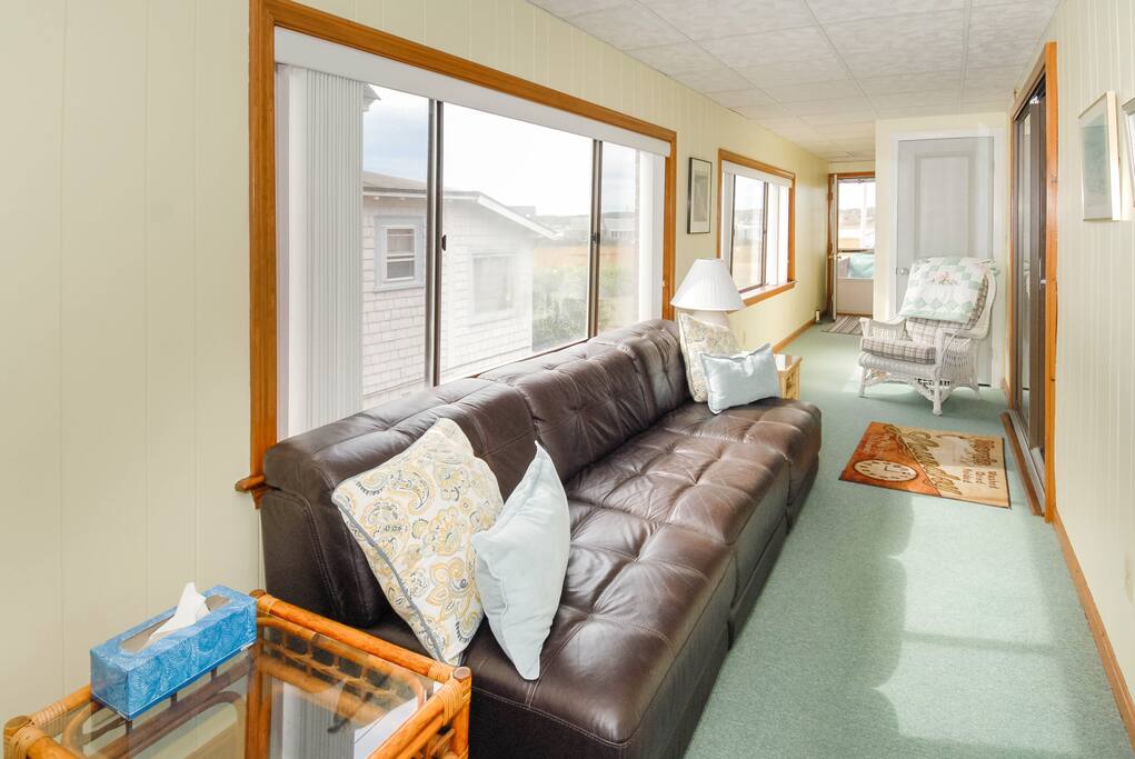 Enclosed front porch