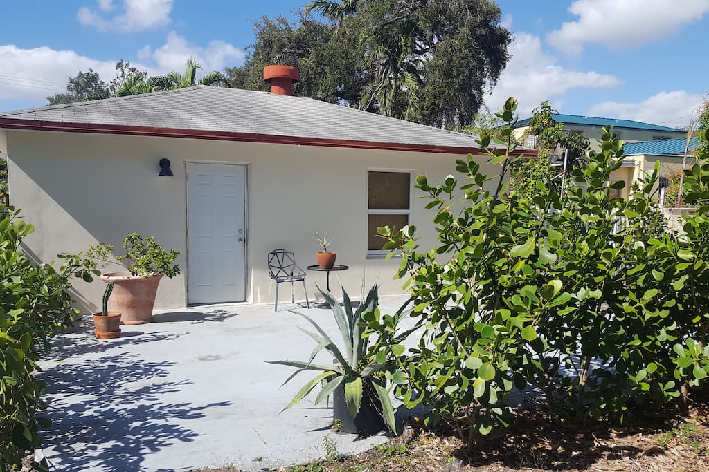 Cottage Exterior w/ Private Patio