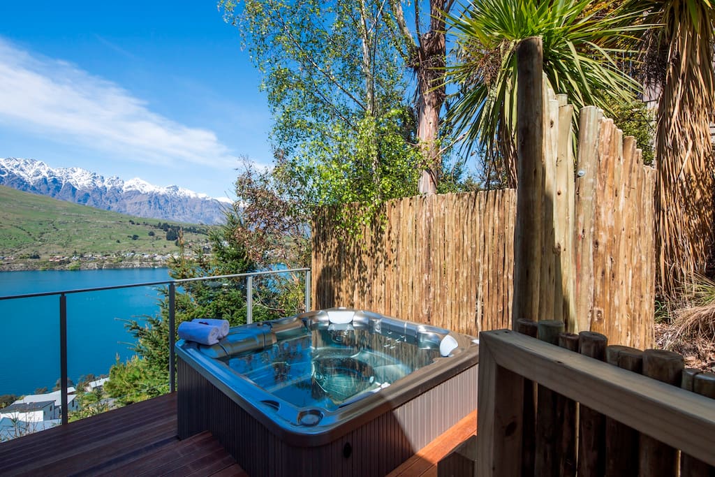 fantastic outdoor living spaces including this luxurious brand new spa pool