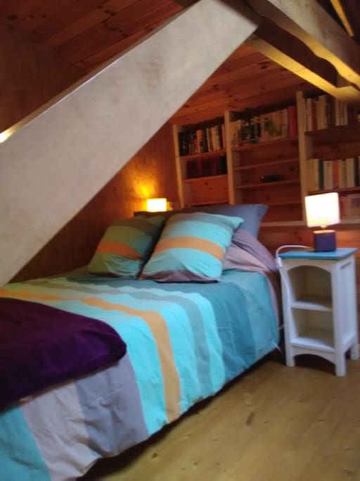 la mezzanine : le lit 140