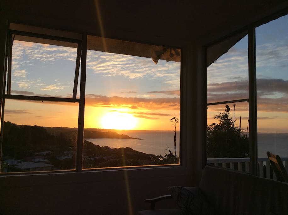 Beautiful sunsets across Doubtless Bay