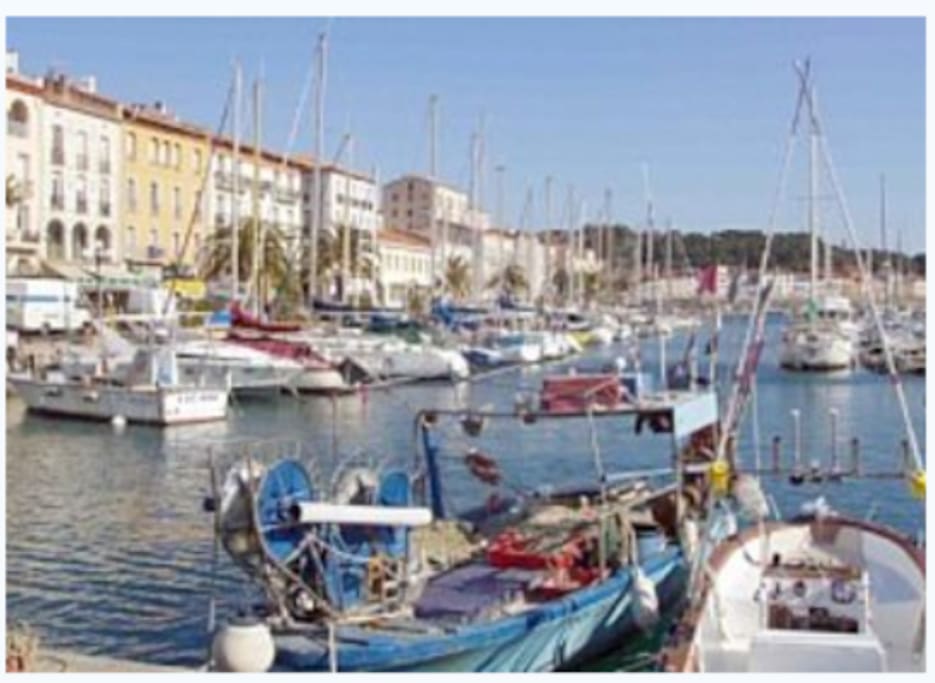 Port Vendres in the summer months