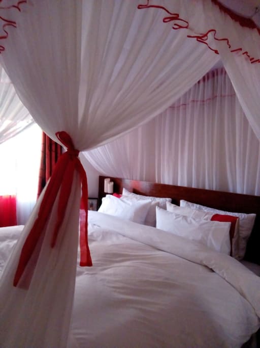 Private Bedroom & mosquito nets
