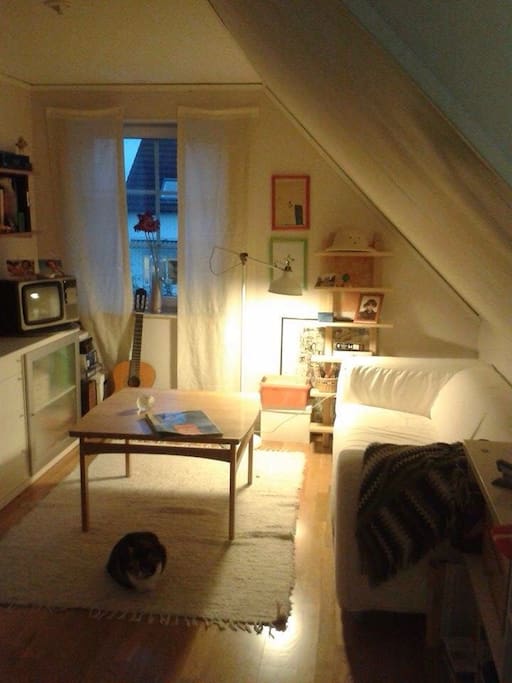This is a room you also have access to beside the bedroom and private bathroom.