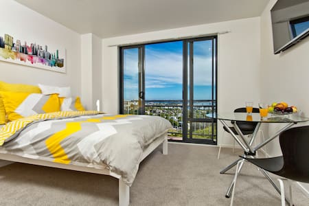 Little studio with BIG views