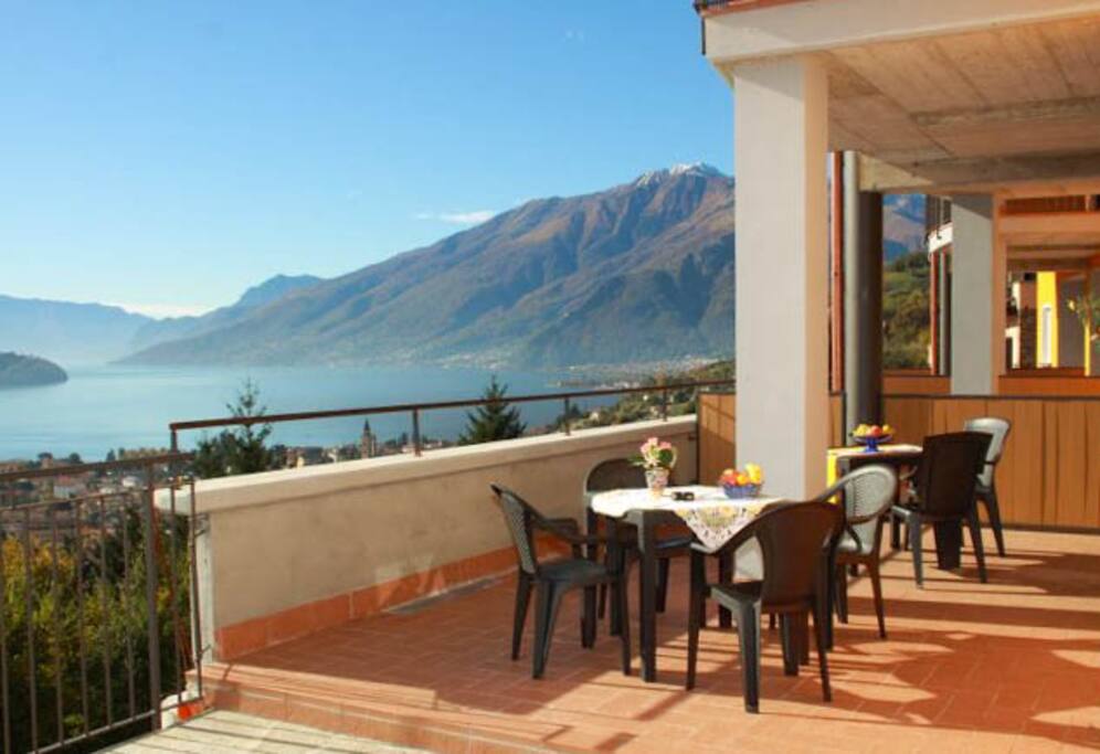 Terrace Overlooking the Lake