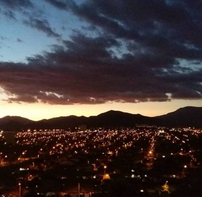 Atardecer desde nuestro balcon