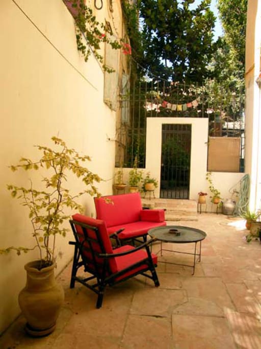 Courtyard Patio - northern side