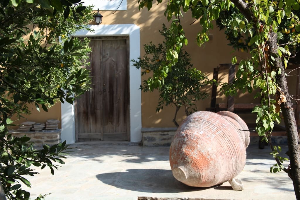 Shady patio
