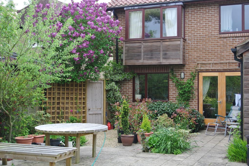 Garden patio