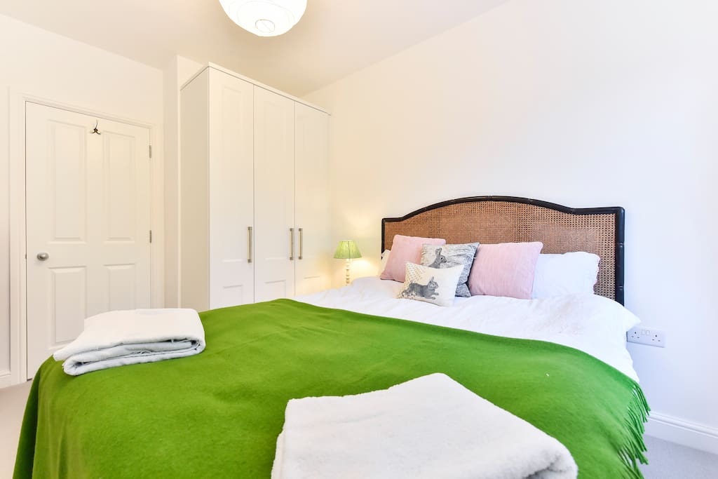 Bedroom 1 comes with plenty of storage space