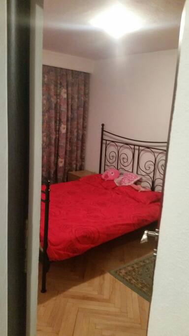 Bedroom with king size bed