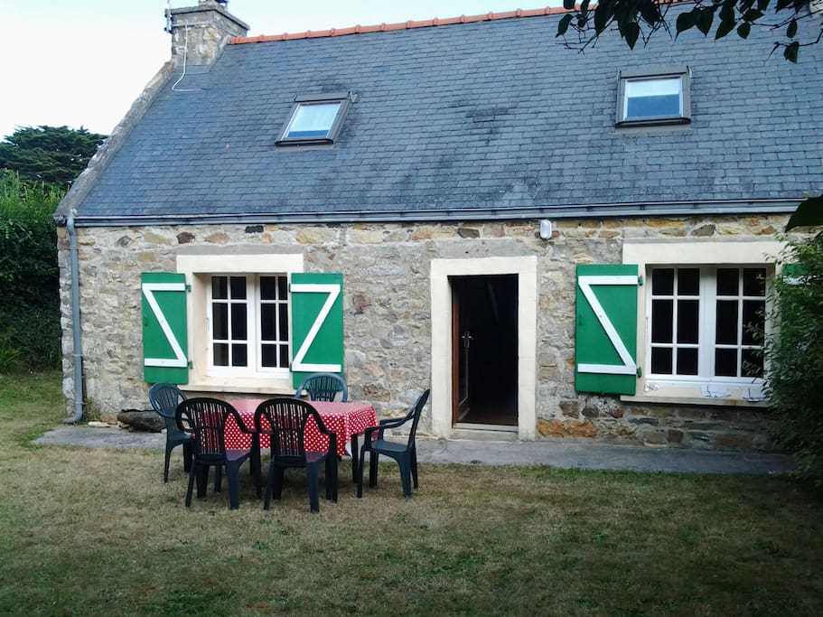 façade donnant sur le jardin