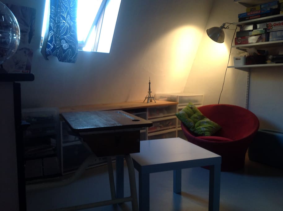Chambre 1 avec lit double