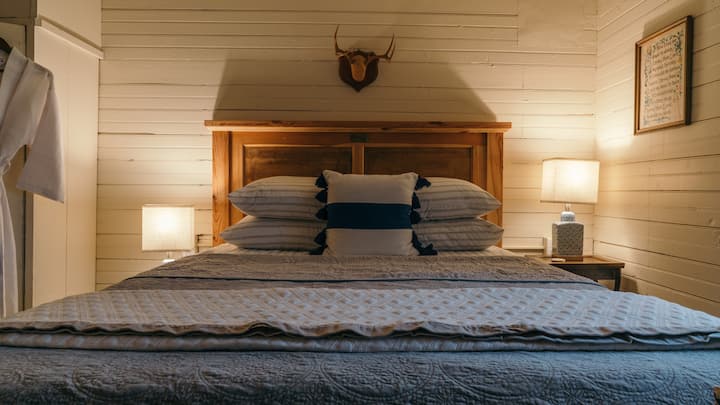 A Scotsman original bed - this bed was actually in Season 3 of Home Town, episode 1!  It also served as the prototype for our national Scotsman furniture line.