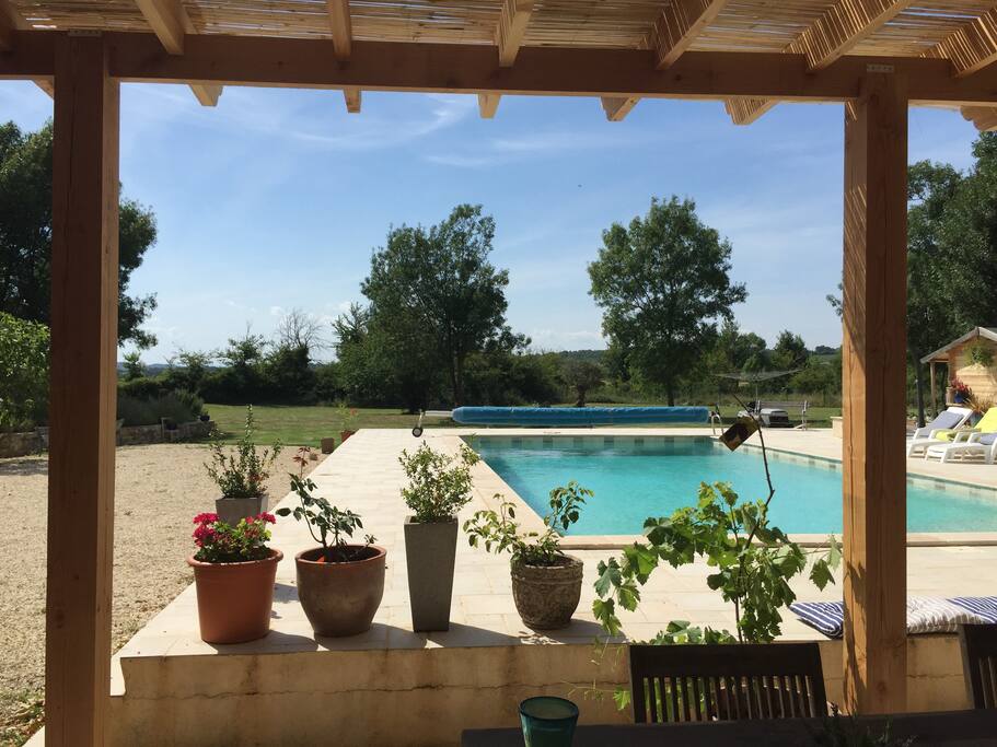 TERRASSE VUE PISCINE
