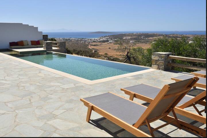 Aliki Villa with pool and breathtaking view