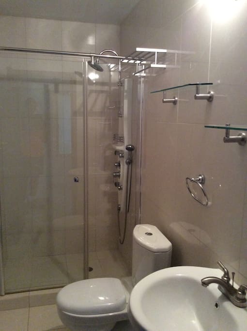 Second Bathroom with a walk in shower