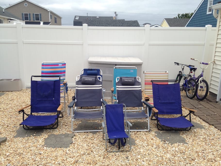 Beach chairs