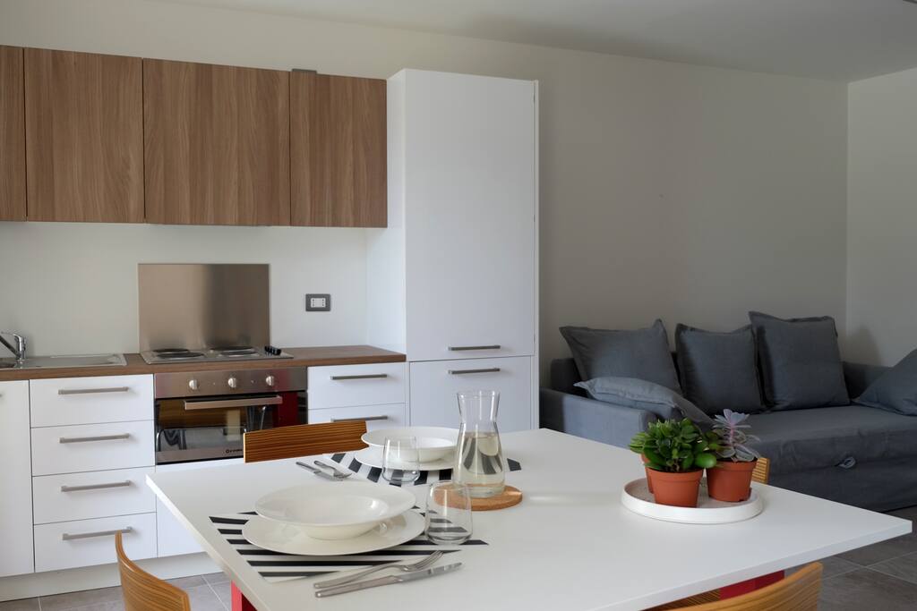 Cucina e salotto