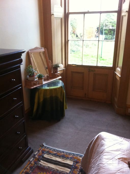 Bedroom/garden window/door