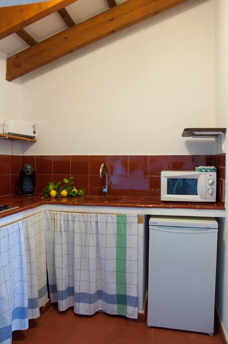 Cocina equipada apartaento