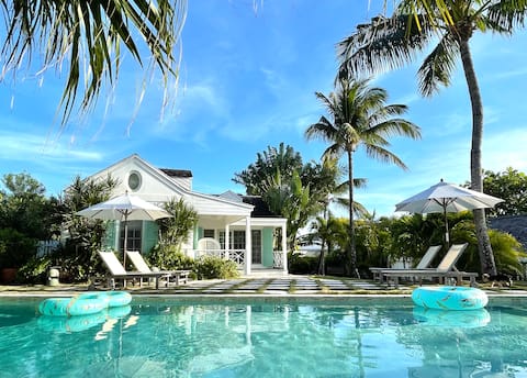 Iconic Waterfront Cottage with Pool & Guest House