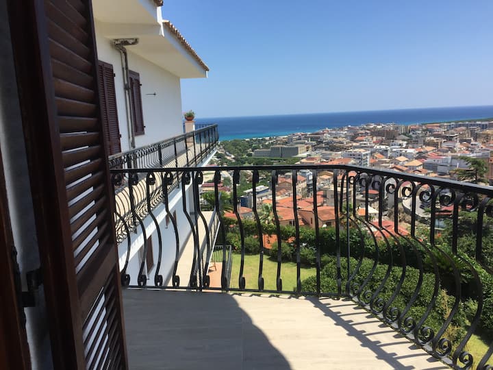 Izba Scirocco s výhľadom na balkón