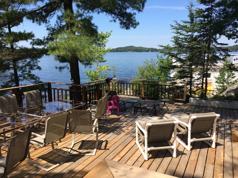 View from the deck
