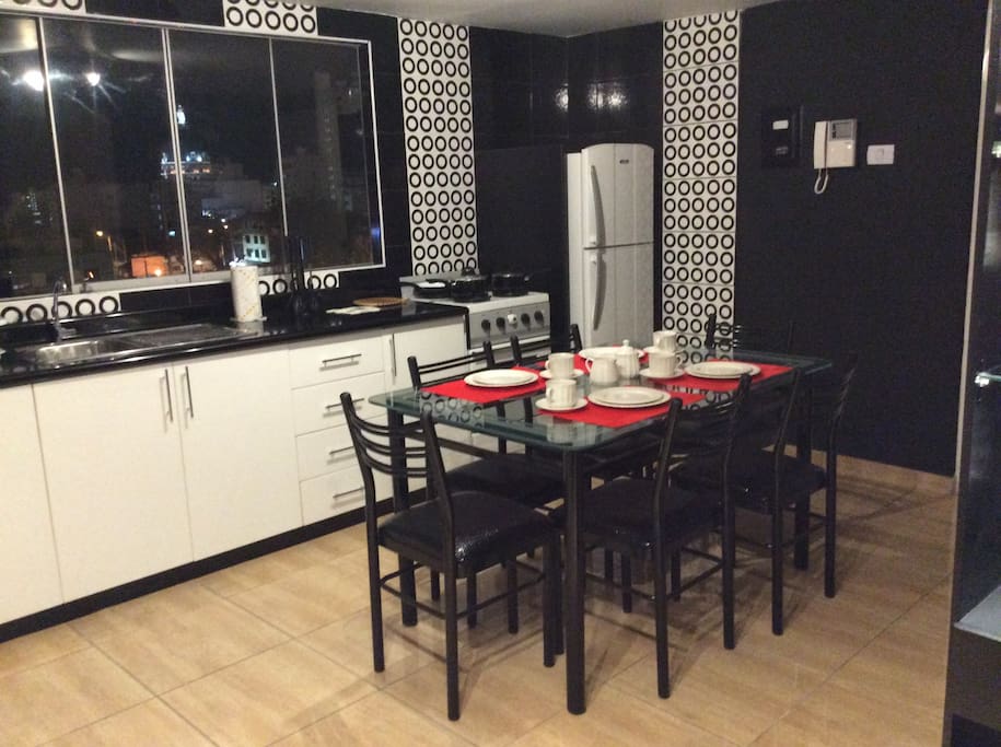 Kitchen and a dinning area