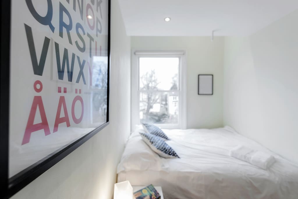 Your room - view out to the garden