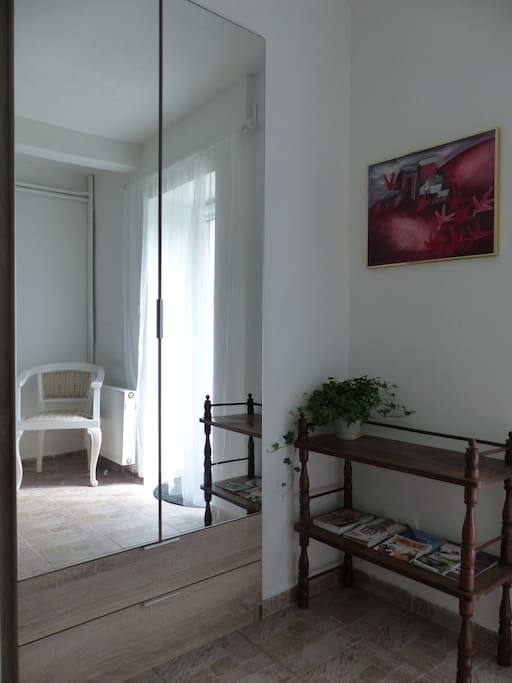 Wardrobe in the bedroom where you can put your clothes