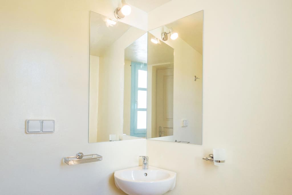 The bathroom