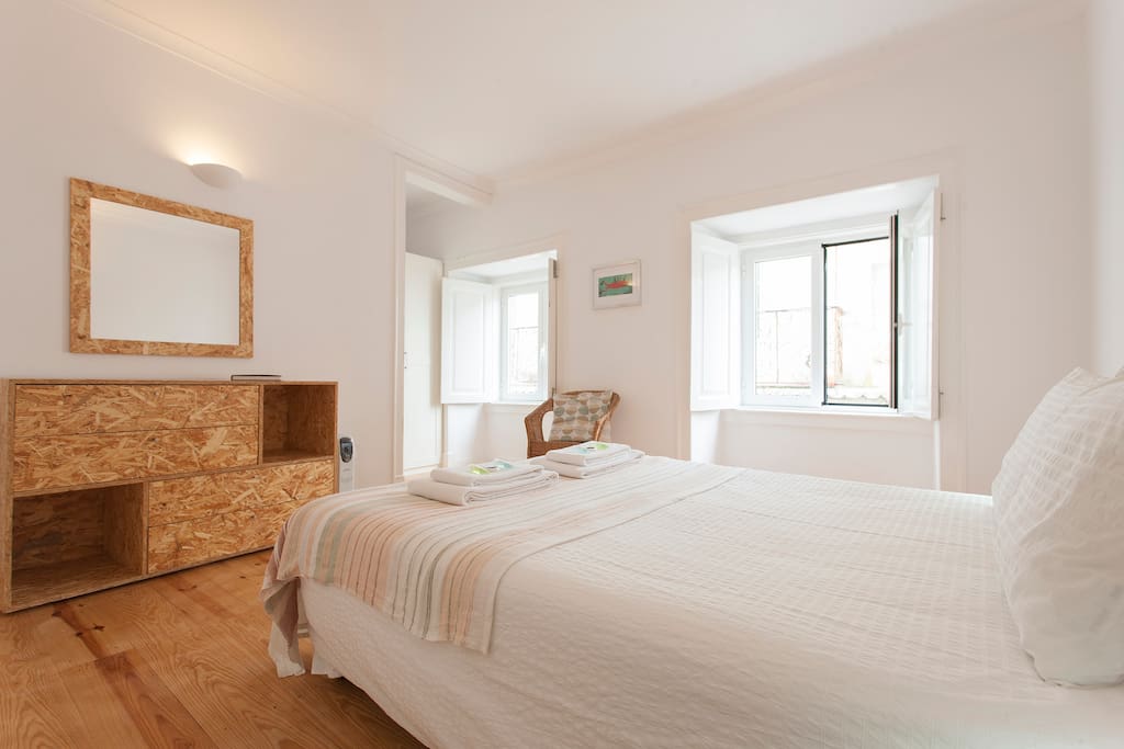 Master bedroom with plenty of light