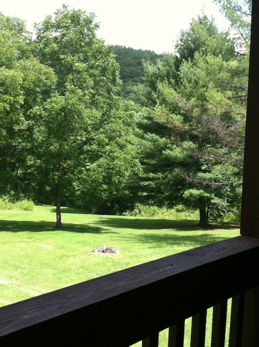 View from porch