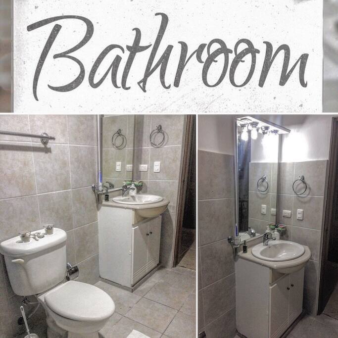 Private bathroom.