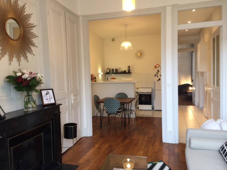Un appartement très lumineux