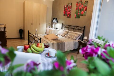 Ada's studio home in the city center of Sondrio