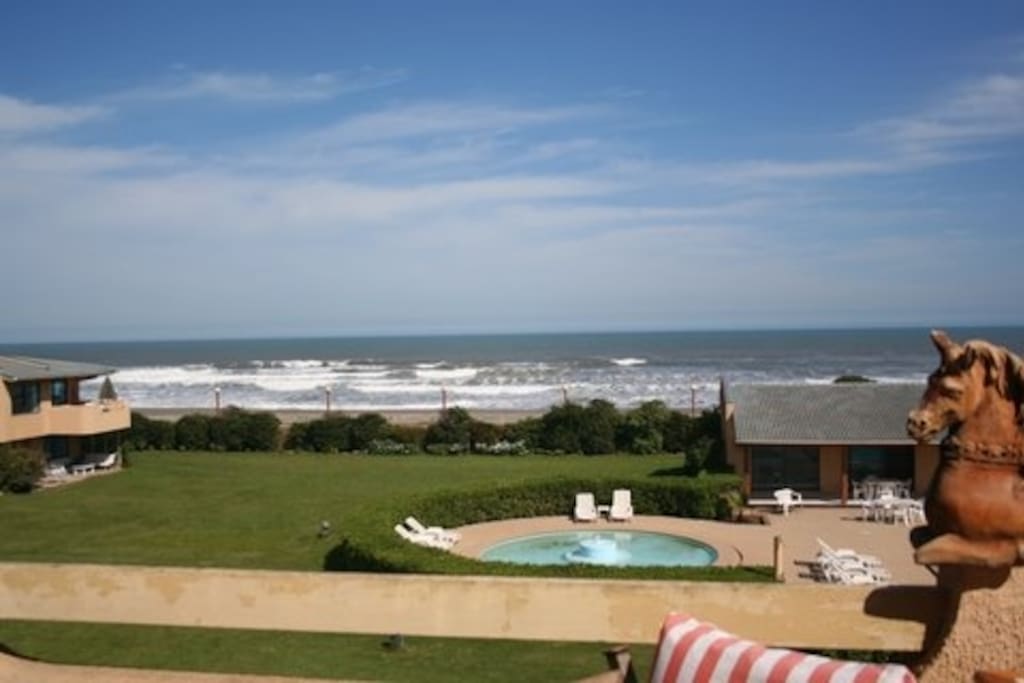 vista desde la terraza