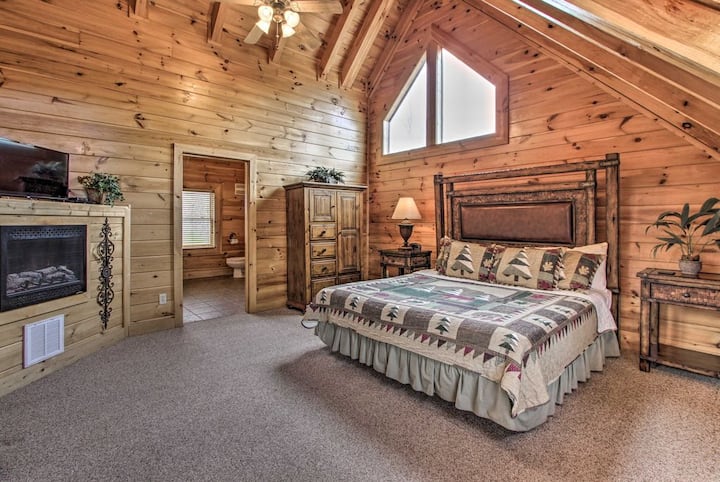 Chambre principale à l'étage