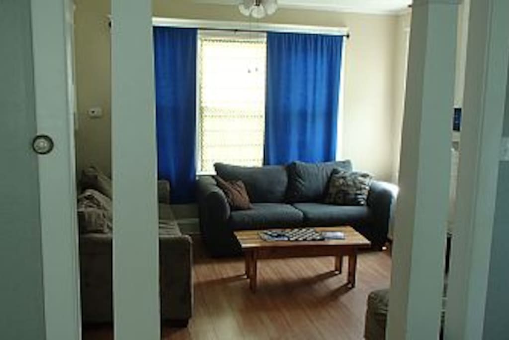 dining room into living room